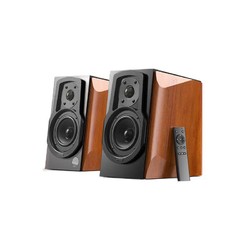 F&D 奋达 电脑音箱2.0HIFI高低音遥控低音炮高保真大功率家用桌面有源音箱R45BT