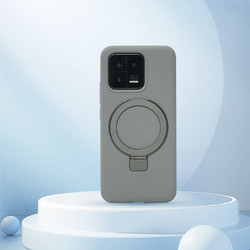 SHARGE 闪极 小米液态硅胶支点手机壳 小米13(送镜头膜) 莫兰迪粉