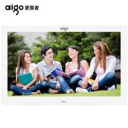 aigo 爱国者 数码相框DPF85 宽屏8英寸高清电子相册 居 视频音乐SD卡/U盘直插  DPF85 标配