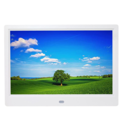 ZDB 震荡波 10英寸数码相框电子相册摆台视频日历音乐图片播放器1280*800分辨率定制开机画面公司礼品 黑色 标配无卡