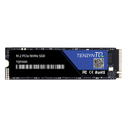31日20点、PLUS会员：TENGYIN 腾隐 TQ系列 TQP4000 NVMe M.2 固态硬盘 1TB（PCI-E4.0）