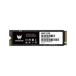 PREDATOR 宏碁掠夺者 GM7系列 NVMe M.2 固态硬盘 1TB（PCI-E4.0）