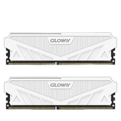 GLOWAY 光威 天策系列 DDR5 5200MHz 台式机内存 马甲条 皓月白 16GB