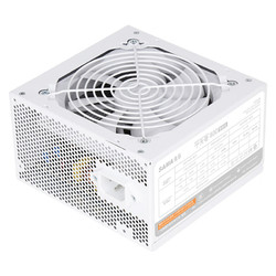 SAMA 先马 平头哥800白色 额定650W 台式主机箱电脑电源 主动PFC/单路+12V/智能温控/12cm风扇/安全稳定