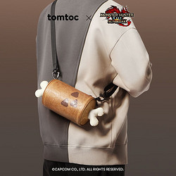 tomtoc x 怪物猎人崛起曙光联名 &ldquo;烤熟的肉&rdquo;包包电脑配件包数码