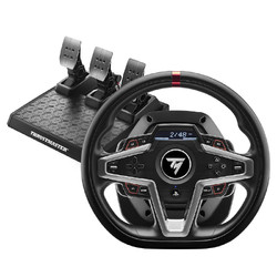 THRUSTMASTER 图马思特 图马斯特T248P方向盘模拟器赛车游戏模拟器电脑开车驾驶GT 7/地平线5/欧卡2/神力科莎/图马思特兼容PS/PC平台