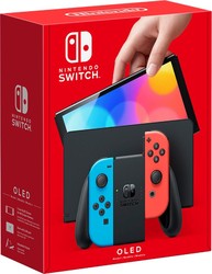 88VIP：Nintendo 任天堂 日版 Switch OLED 游戏主机 红蓝色 日版