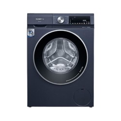 值选、以旧换新、PLUS会员：SIEMENS 西门子 悠享系列 WN54A2X10W 冷凝式洗烘一体机 10kg 湖蕴蓝