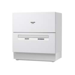 Panasonic 松下 洗碗机台式 高温除菌 送风烘干 双层可移动碗篮 家用易安装自动刷碗机 NP-K8RWH3R