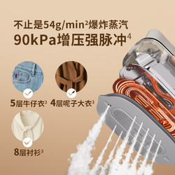 PHILIPS 飞利浦 手持熨烫机2024新款家用小型便携挂烫机熨斗小奶芙STH3050