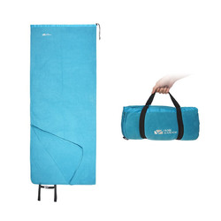 88VIP：MOBI GARDEN 牧高笛 户外登山露营野营防寒保暖单人加厚摇粒绒含抓绒便携睡袋