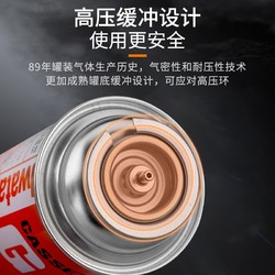 88VIP：Iwatani 岩谷 气罐便携卡式炉防爆气罐液化丁烷瓦斯气瓶250克6罐