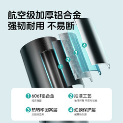 88VIP：PELLIOT 伯希和 户外儿童登山杖超轻铝合金伸缩爬山徒步手杖