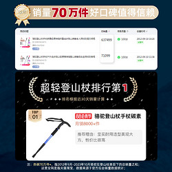 CAMEL 骆驼 户外折叠登山杖