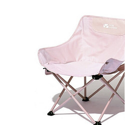 PLUS会员：MOBI GARDEN 牧高笛 户外折叠椅 NXLQU65001 樱花粉