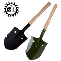 猛士c15多功能户外铲工兵铲子小铲子铁铲野营钓鱼车铁锹锰钢淬火