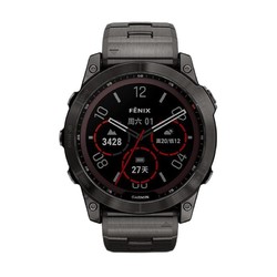 GARMIN 佳明 Fenix 7X 运动手表 碳黑 51mm DLC尊荣版