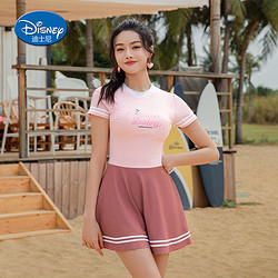 百亿补贴：Disney 迪士尼 泳衣女遮肚显瘦泳衣连体2023款女士速干泳装