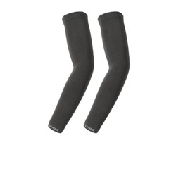 LI-NING 李宁 中性冰丝袖套 LBKQ604 深空灰 直筒款 1双装