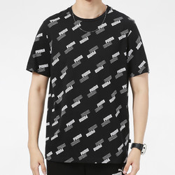 88VIP：PUMA 彪马 运动满印半袖男士休闲圆领上衣透气短袖T恤846430-01