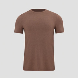 31日20点：lululemon 露露乐蒙 Balancer 男士短袖 T 恤 LM3DN2S 杂色板栗色