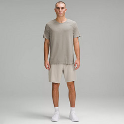 lululemon 丨Metal Vent Tech 男士运动短袖 T 恤 透气 LM3DOWS 运动上衣 生亚麻布/碳尘 M