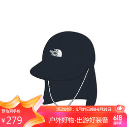 THE NORTH FACE 北面 运动帽5FXH 黑色/JK3 头围58.4cm
