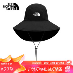 THE NORTH FACE 北面 运动帽7WH2 黑色/JK3 59cm/LXL