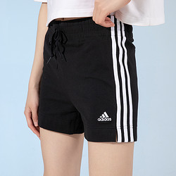 88VIP：adidas 阿迪达斯 短裤女训练健身运动裤透气休闲热裤GM5523