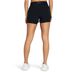 88VIP：UNDER ARMOUR 安德玛 官方 SpeedPocket女子二合一跑步运动短裤1383165