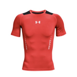 UNDER ARMOUR 安德玛 HeatGear 男子紧身衣 1370657-628 红色 S