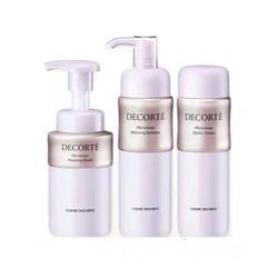 cdf会员购：COSME DECORTE 黛珂 植物欣韵柔润保养套装（洗面奶200ml+弹润乳液200ml+沁莹化妆水200ml）