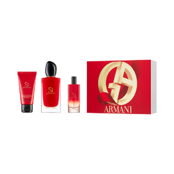 ARMANI beauty 阿玛尼彩妆 红色S&Igrave; 迷情挚爱女士香水套装（香水 EDP100ml+香水小样 EDP15ml+润肤露 75ml）