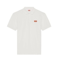 cdf会员购、再降价：KENZO 凯卓 高田贤三 男士 棉质短袖POLO衫 FD6 5PO531 4PU 白色