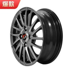 丰途/华固HG8324 15寸 低压铸造轮毂 孔距4X100 ET38银色涂装