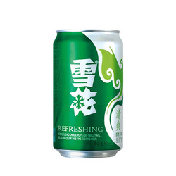 88VIP：SNOWBEER 雪花 清爽啤酒 24听