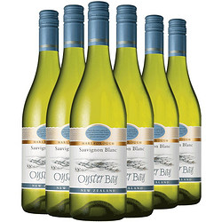 OYSTER BAY 蚝湾 长相思白葡萄酒 750ml*6瓶 赠灰皮诺1瓶