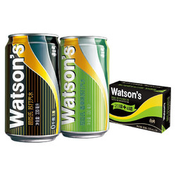 watsons 屈臣氏 苏打汽水混合口味气泡水饮料调酒系列 20罐原味送4罐香草