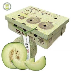 山东 一级果 玫珑瓜 网纹瓜 9斤装 （2-4个）
