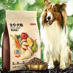 京东京造 鸭肉梨特护狗粮 10kg