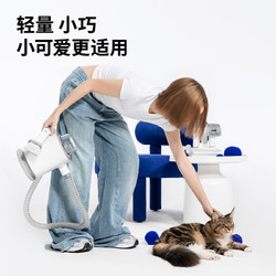 宜宝 宠物多功能理毛器狗狗猫咪电动吸毛梳吸猫毛神器4合1宠物专用