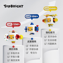 TOP BRIGHT 特宝儿 忙碌板蒙氏早教益智忙碌块儿童玩具开锁宝宝1一2岁生日礼物