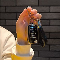 莱琥 大众钥匙套速腾壳宝来朗逸捷达高尔夫探歌探岳探影途观桑塔纳汽车