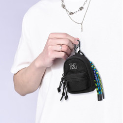 百亿补贴：MARK FAIRWHALE 马克华菲 DIY挂饰包2023新款男包耳机包时尚手包男零钱包钥匙包