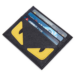 BOSTANTEN 波斯丹顿 小怪兽卡包潮超薄迷你卡片包多卡位牛皮银行卡夹卡套男士