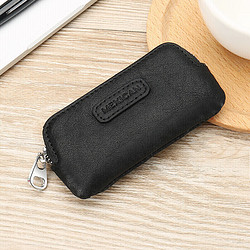 Mexican 稻草人 汽车钥匙包男女头层牛皮大容量多功能零钱收纳轻便家用门禁卡包生日礼物父亲节礼物实用送爸爸中年高档