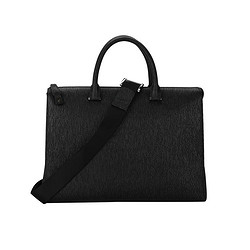 SATCHI 沙驰 真皮商务大气头层牛皮手提包时尚简约压花大容量男公文包