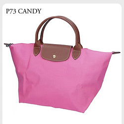 LONGCHAMP 珑骧 LE PLIAGE手提饺子包帆布短柄中码M