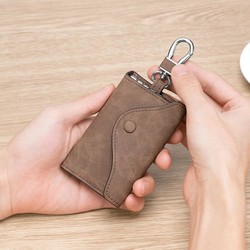 MashaLanti 马莎兰缇 简约大容量钥匙包卡包钥匙扣