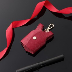HONGU 红谷 新潮迷你马甲钥匙包大容量头层牛皮革车家用钥匙情侣同款男女通用